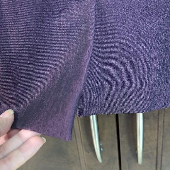 George Deep Purple Mini Dress - Picture 6 of 9